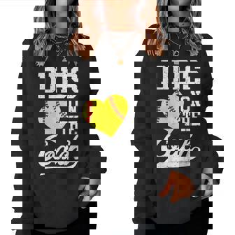 Dibs On The Coach Softball For Coach Wife Sport Women Sweatshirt - Monsterry