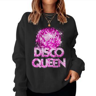 Disco Queen – 70Er Jahre Disco Themedintage 70Er Jahre Kostüm Sweatshirt Frauen - Geschenkecke