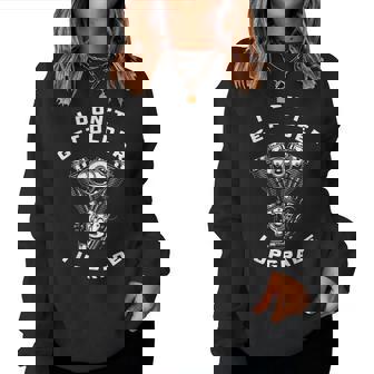 I Don't Get Older I Upgrade – Motorcycle Engine Graphic レディーススウェットシャツ - Kawaiitshirt