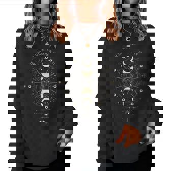 Énergie Magique Duoleil Étoiles Et Lune Boho Sweat-shirt pour femme - Cadeauxyz