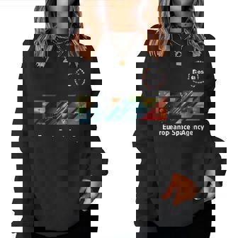 Esa Europeanpace Agency C'est La Mission De L'esa Sweat-shirt pour femme - Cadeauxyz