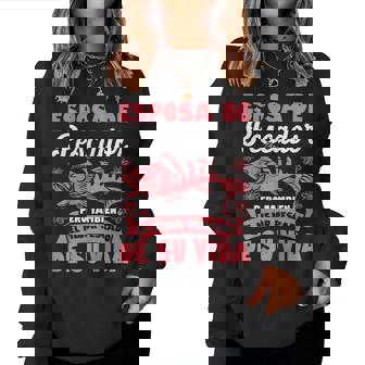 Esposa De Pescador Pero Tambien Humor Deporte Regalo Sudadera Mujer - Regaloses