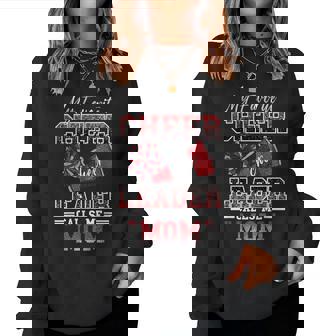 My Favorite Cheerleader Calls Me Mom Proud Cheer Mom Women Women Sweatshirt | Mazezy