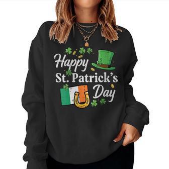Fer À Cheval Happyt Patrick Pour Hommes S Enfants Sweat-shirt pour femme - Cadeauxyz