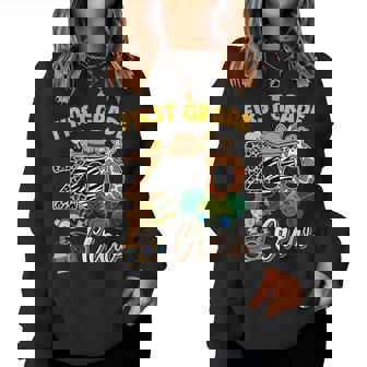 First Grade Zoo Field Trip Squad Matching Teacher Students Women Sweatshirt - Monsterry