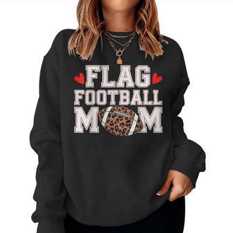 Flag Football Mom Flag Football Player Mom Women Sweatshirt - Thegiftio