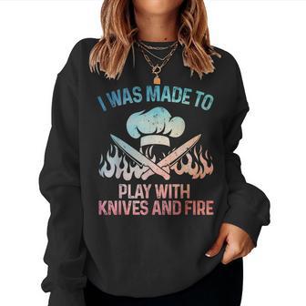 Chef For Cooking Lovers Culinary Chef Women Sweatshirt - Thegiftio UK