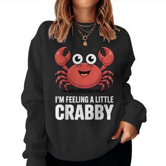 Crab Costume For Crab Eating Fan Crab Lover Women Sweatshirt - Thegiftio UK