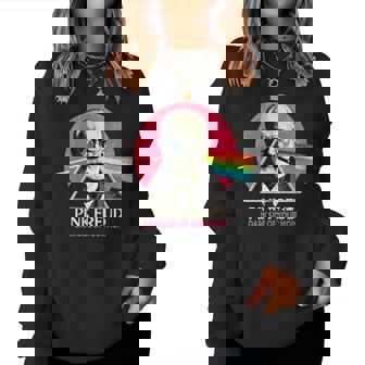 Dark Side Of Your Mom Psychoanalysis Joke Women Sweatshirt | Mazezy