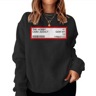 Gem Mint Graded Baseball Card Grade Trading Cards Women Sweatshirt - Thegiftio UK