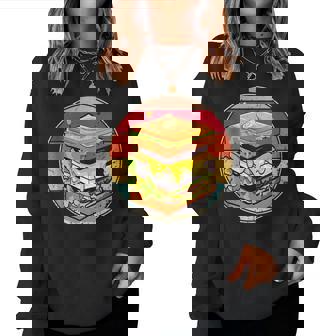 Sandwich Vintage Fast Food Lover Girls Men Women Sweatshirt | Seseable FR