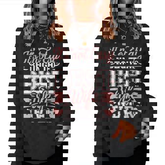 Wife It's Not Easy Being The Best Wife Ever Women Sweatshirt | Mazezy