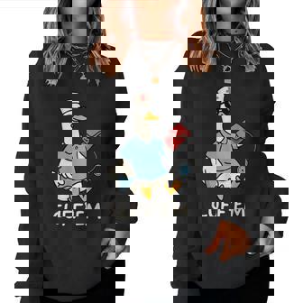 Goose Registered Nurse Blood Lab Pressure Crew Apparel Women Sweatshirt | Mazezy