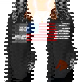 Gráfico De Bandera De Estados Unidos Para Hombres Es Sudadera Mujer - Regaloses