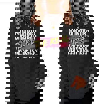 Grandma Nonna Cuello Sudadera Mujer - Regaloses