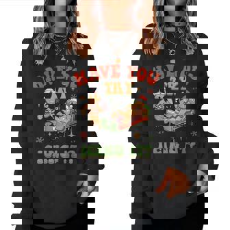 Groovy Gingerbread Have You Tried Icing It Er Nurse Women Sweatshirt | Seseable CA