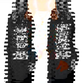 Happy New Year 2026 Sparkle For Women Women Sweatshirt | Mazezy