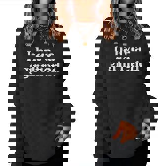 I Have A Girlfriend · 私にはガールフレンドがいます レディーススウェットシャツ - Kawaiitshirt