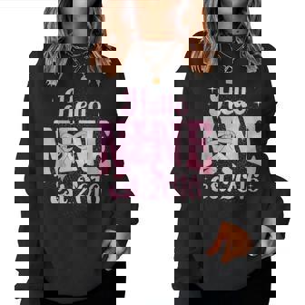 Hello Nine Est 2016 9Th Birthday Girl Coquette 9 Years Women Sweatshirt | Seseable FR