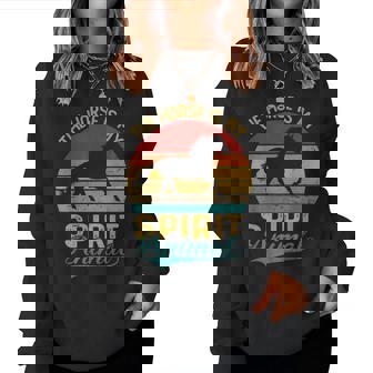 The Horse Is Mypirit アニマルシャツ entage Horse レディーススウェットシャツ - Kawaiitshirt