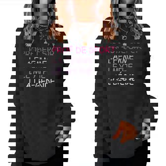 Humour Professeur Deport Prof Deport La Légende Sweat-shirt pour femme - Cadeauxyz