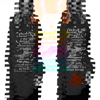 Husband And Wife Cruising Partners For Life Travel Vacation Women Sweatshirt - Monsterry