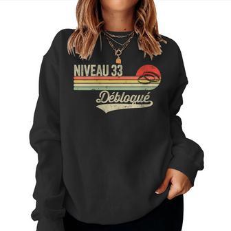 Idée Cadeau Humour Noces De Porphyre 33 Ans De Mariage Sweat-shirt pour femme - Cadeauxyz