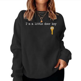 I'm A Little Door Key Nerdy Bad Dorky Mom Dad Costume Women Sweatshirt - Thegiftio UK