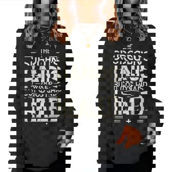 Inspirational Christian Faith Religious Surgery Recovery Men Women Sweatshirt - Monsterry