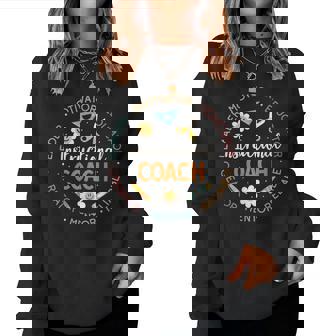 Instructional Coach Back To School Teacher Women Sweatshirt | Mazezy