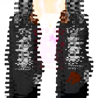 It's My 8Th Birthday Girls 8 Year Old Girl Birthday Women Sweatshirt | Seseable UK