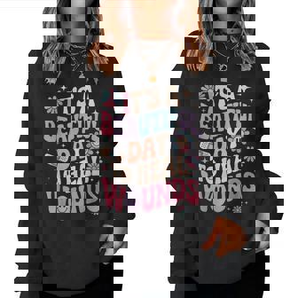 Its A Beautiful Day To Heal Wounds Retro Wound Care Nurse Os Women Sweatshirt | Seseable UK