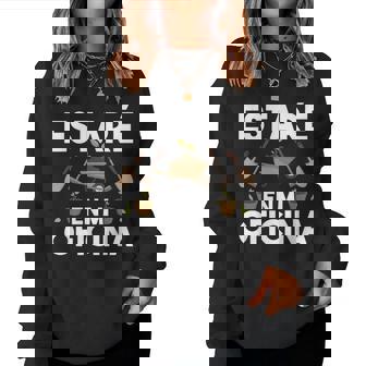 Jardín Plantando Estaré En Mi Oficina Jardinería Plantar Sudadera Mujer - Regaloses