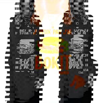 Je Peux Pas J'ai Bokit Humour Guadeloupe Sweat-shirt pour femme - Cadeauxyz