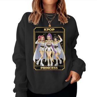 K-Pop Princess Birthday Girl Korean Pop Music K Pop Bday Women Sweatshirt - Seseable