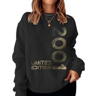 Limited Edition 2001 Man Woman 25Th Birthday 25 Women Sweatshirt - Thegiftio UK
