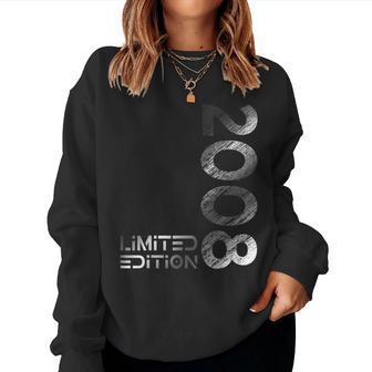 Limited Edition 2008 Boy Girl 18Th Birthday 18 Women Sweatshirt - Thegiftio UK