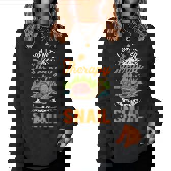 Lumaca Terapia Lumaca Romana Women Sweatshirt - Novitaregali