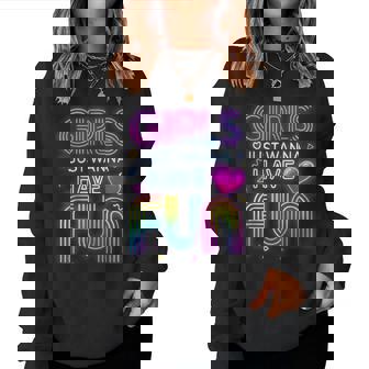 Lustiges 80Er Jahre Mädchen Just Wanna Have Fun 1970Er 1980Er Jahre Sweatshirt Frauen - Geschenkecke