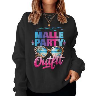 Malle Party Gruppen Frauen Mallorca Outfit Damen Party Sweatshirt Frauen - Seseable