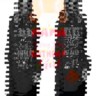 Mama Of The Berry First Birthday Girl Strawberry Lover Women Sweatshirt | Mazezy