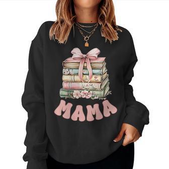 Mama Book First Chapter Birthday Family Matching Party Women Sweatshirt - Thegiftio UK