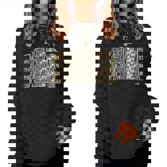 Mama Mommy Happy Mother's Day Mom Life Retro Camouflage Women Sweatshirt - Monsterry