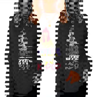 Manga Japonés Chica Kawaii Amante De La Música Kpop Anime Cuello Sudadera Mujer - Regaloses