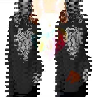 Marzo Ragazza 2014 Impressionante Favoloso Grande Cuore 8 ° Compleanno Women Sweatshirt - Novitaregali