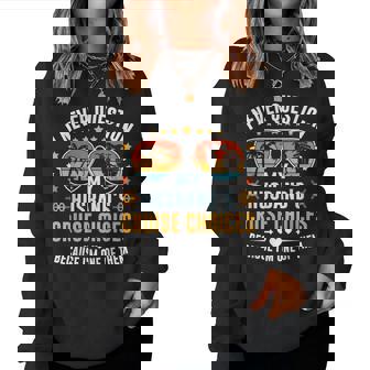 Matching Couples Cruise Candy Husband And Wife Cruise Women Sweatshirt - Monsterry