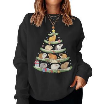 Meerschweinchen-Pyjama Weihnachtsbaum Weihnachten Meerschweinchen Kinder Mädchen Sweatshirt Frauen - Geschenkecke