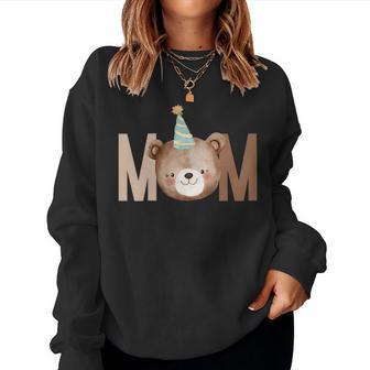 Mom Beary First Birthday Matching Family Women Sweatshirt - Thegiftio UK