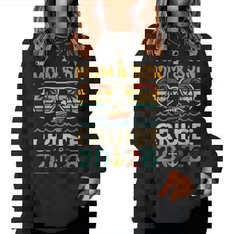 Mom And Son Cruise 2026 Tropical Adventure Women Sweatshirt - Thegiftio