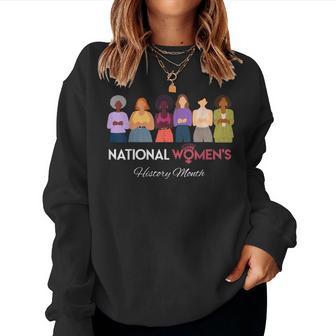 National Women's History Month 2026 History Month Women Sweatshirt - Thegiftio UK